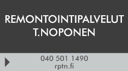 Remontointipalvelut T.Noponen logo